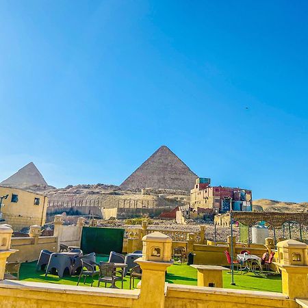 Sidi Hamad Pyramids View Hotel Kafrat al Jabal ภายนอก รูปภาพ