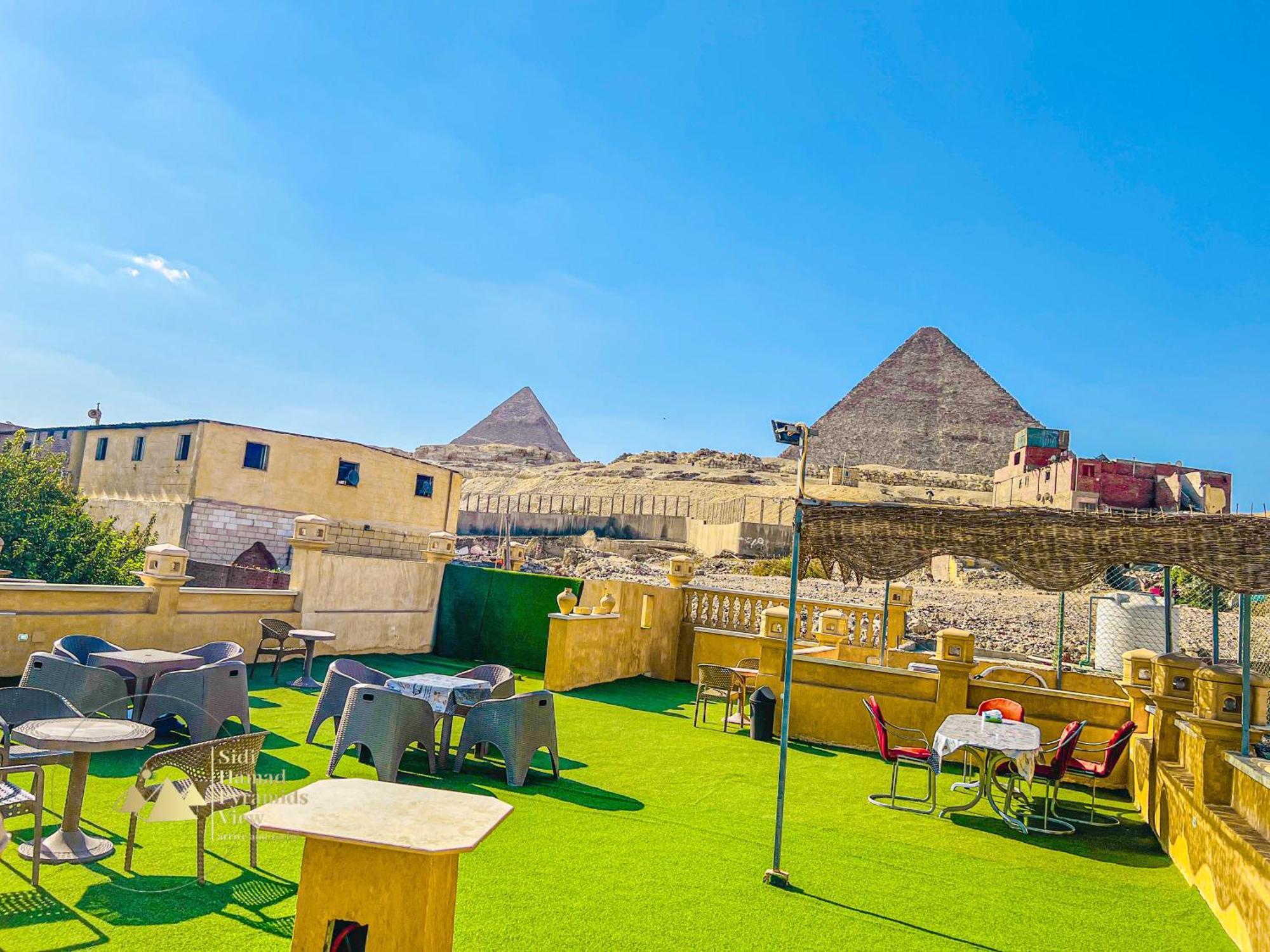 Sidi Hamad Pyramids View Hotel Kafrat al Jabal ภายนอก รูปภาพ