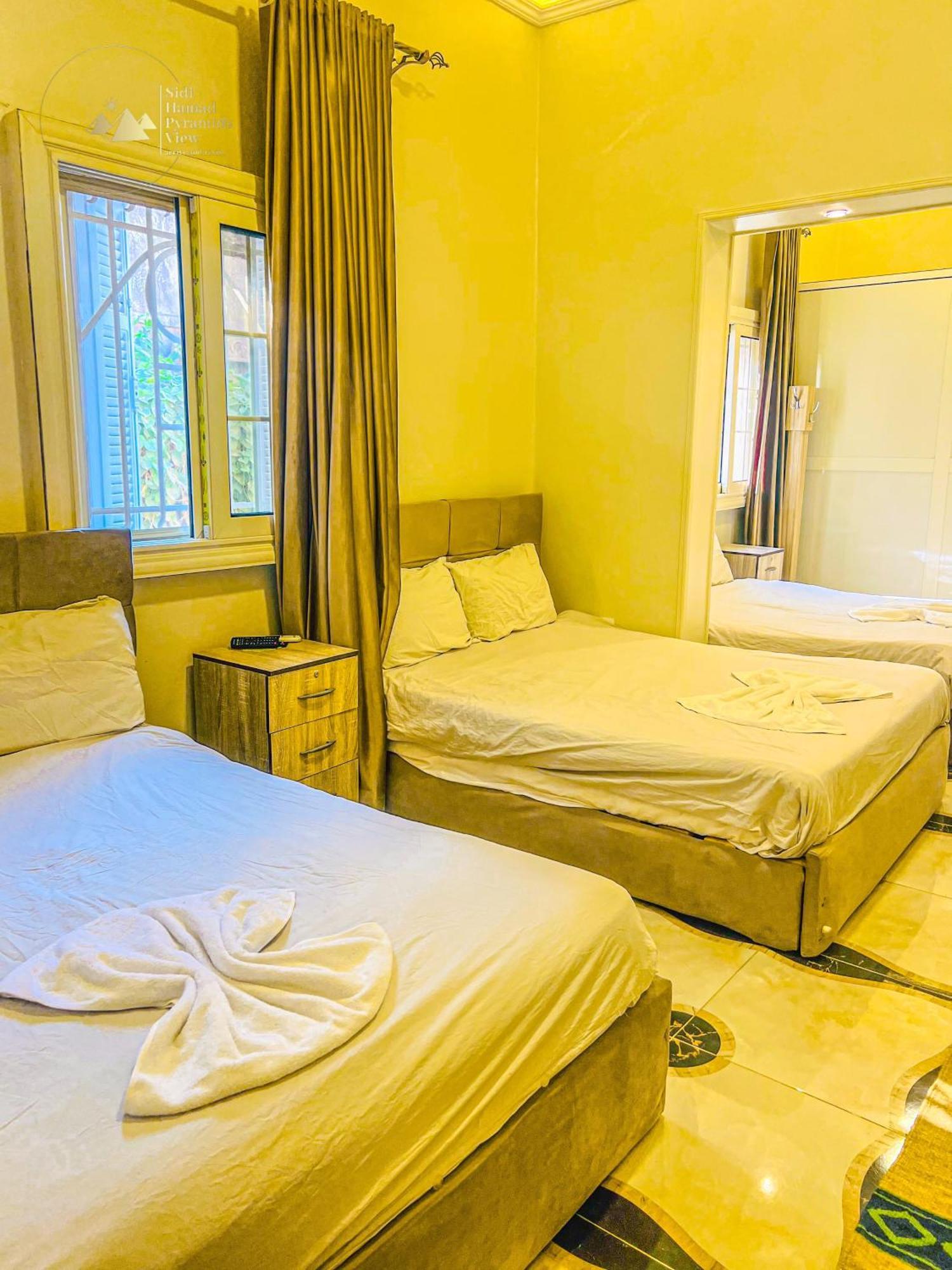 Sidi Hamad Pyramids View Hotel Kafrat al Jabal ภายนอก รูปภาพ
