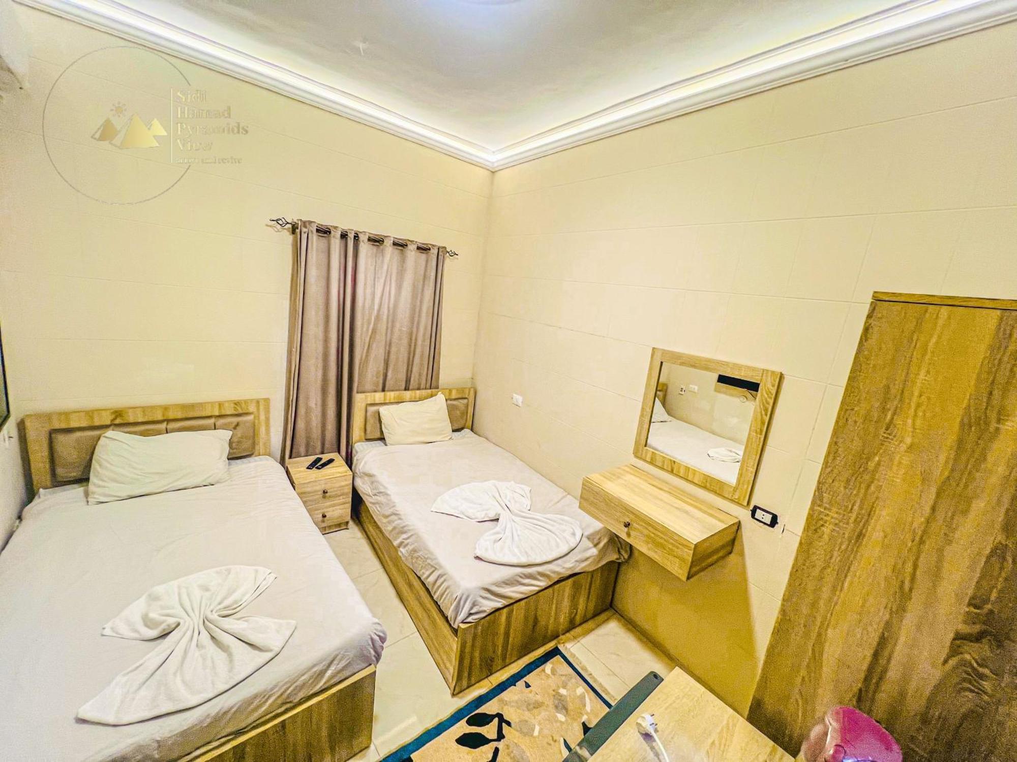 Sidi Hamad Pyramids View Hotel Kafrat al Jabal ภายนอก รูปภาพ