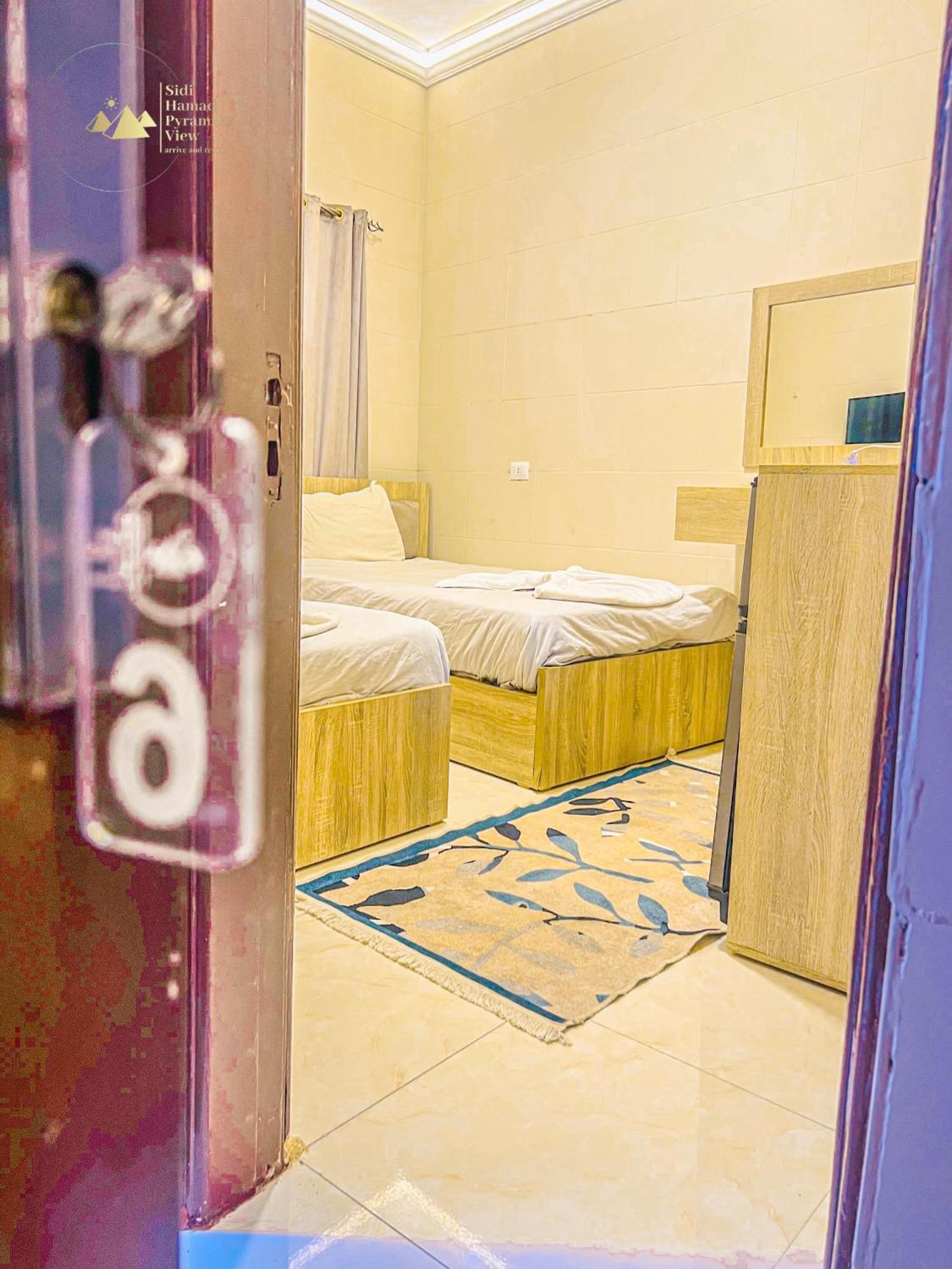Sidi Hamad Pyramids View Hotel Kafrat al Jabal ภายนอก รูปภาพ