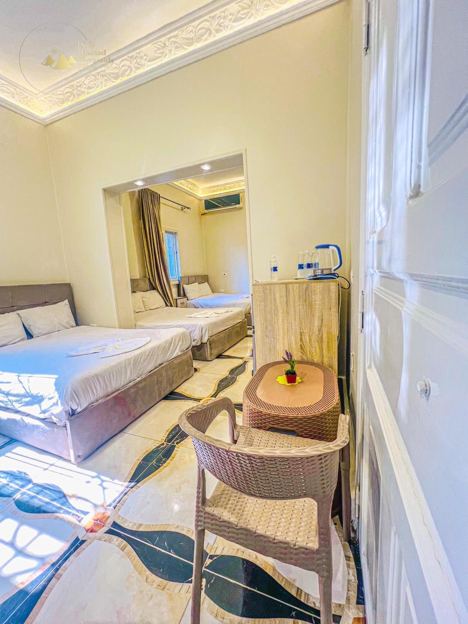 Sidi Hamad Pyramids View Hotel Kafrat al Jabal ภายนอก รูปภาพ