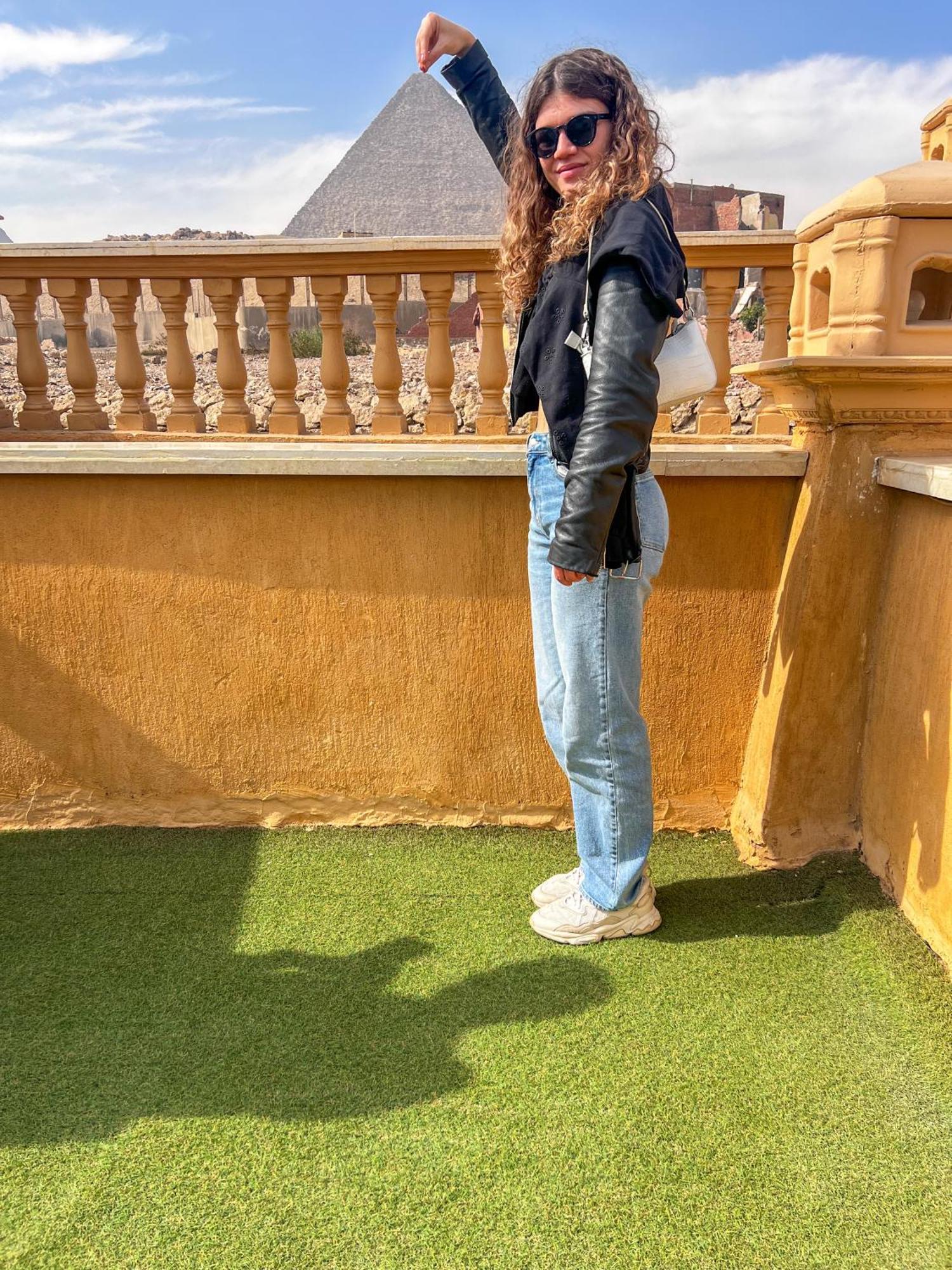 Sidi Hamad Pyramids View Hotel Kafrat al Jabal ภายนอก รูปภาพ